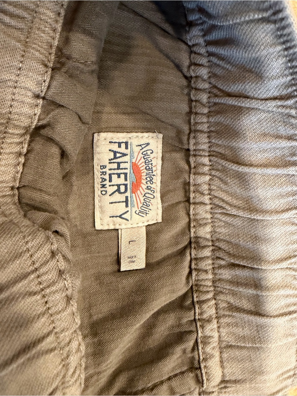 Faherty Relaxed Drawstring Shorts - Picture 3 of 4